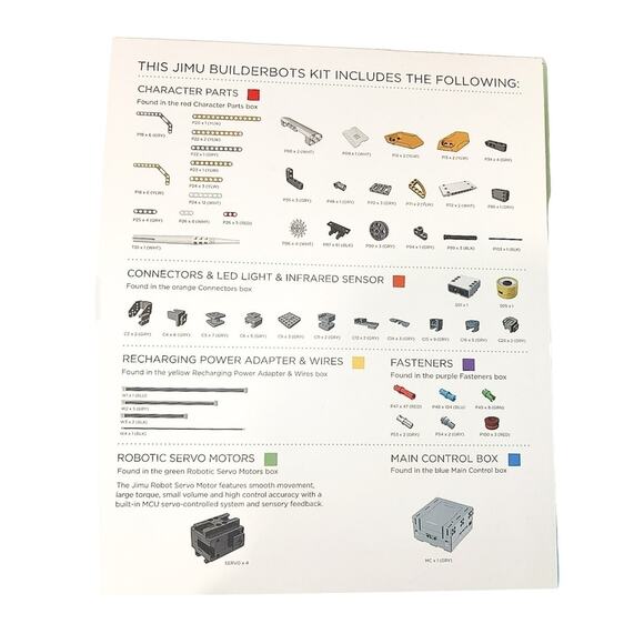 UBTECH Jimu Robot BuilderBots Kit - Interactive STEM Robotics Set - Picture 5 of 10